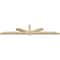 Ekena Millwork Kennewick Rough Sawn Timber Gable Bracket, Douglas Fir, 108"W x 22"H x 4"D x 4"F, 5/12 Pitch GBW108X22X0404KEN00RDF - alternate 3